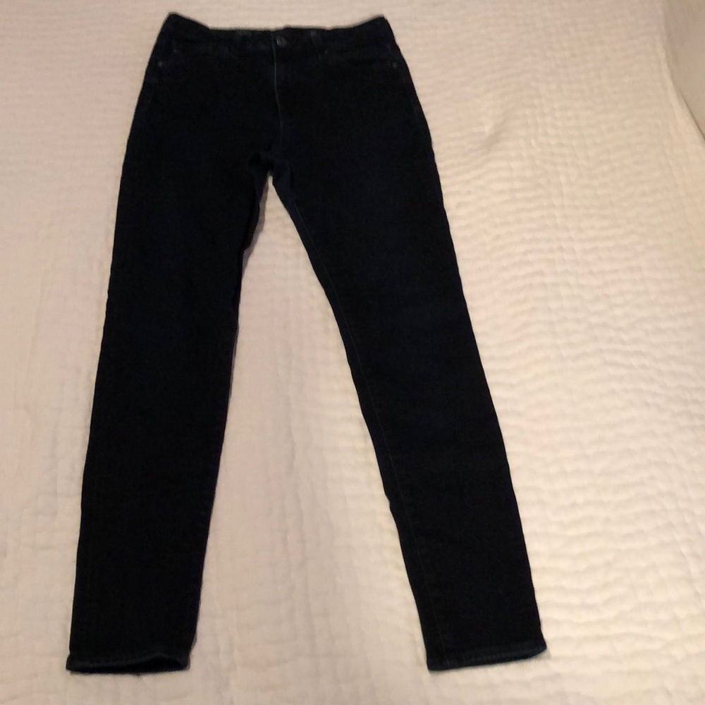 AG Mila super high rise skinny size 29 dark blue